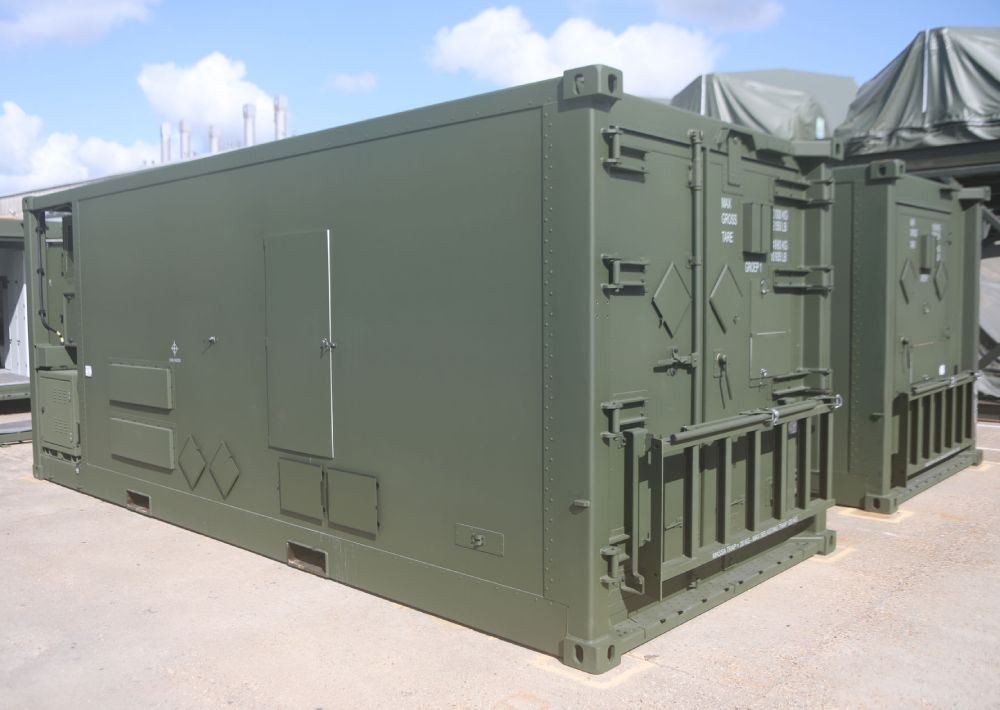 Military Deployable Shipping container