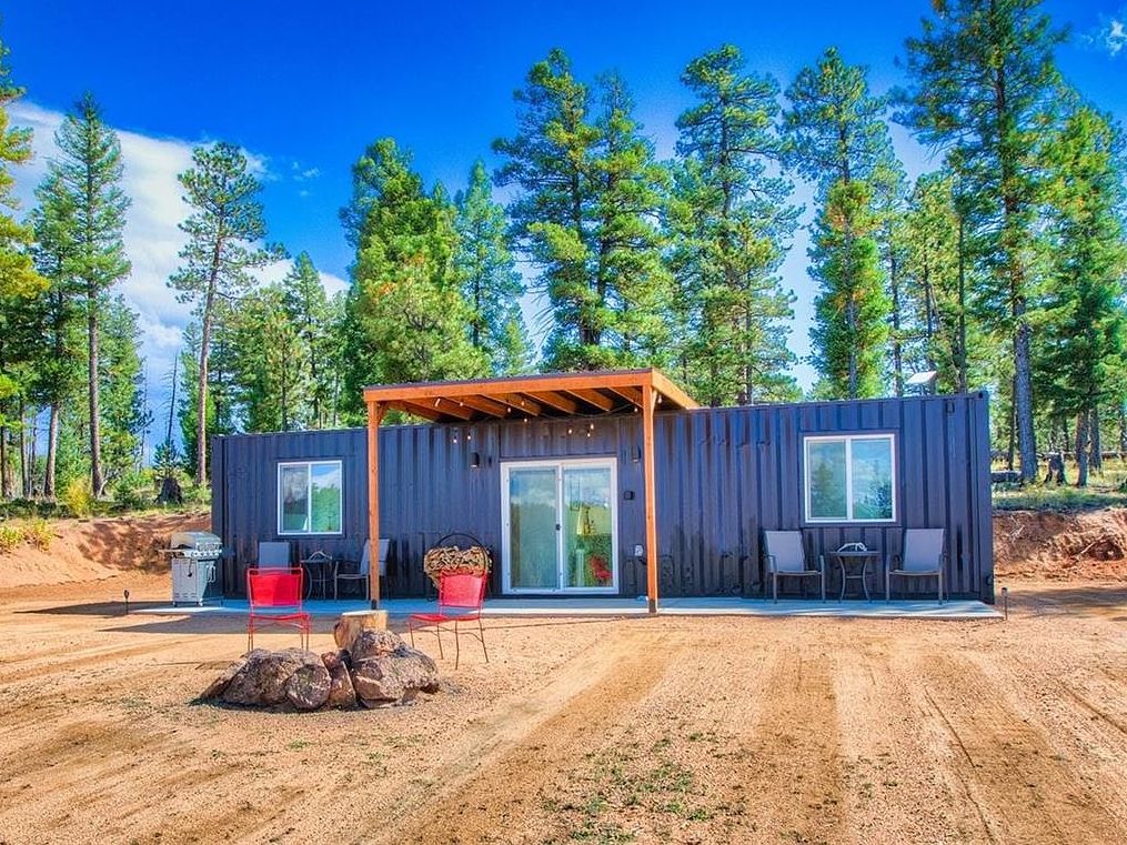 Off-grid shipping container Home