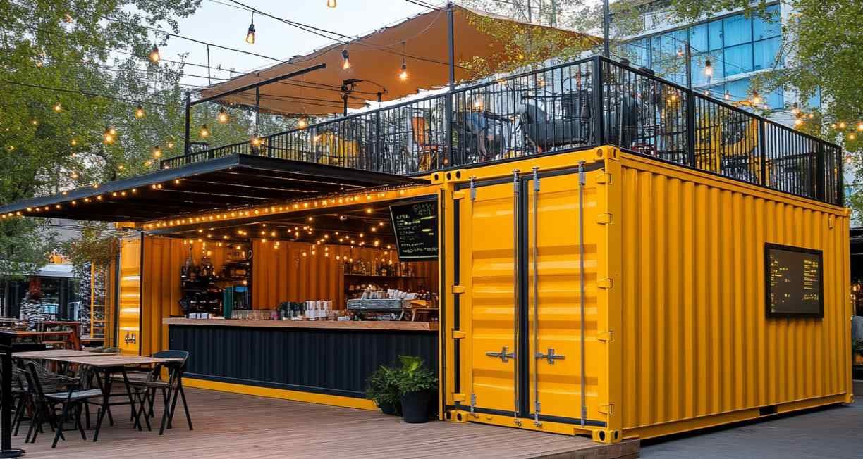 Shipping Container Restaurants