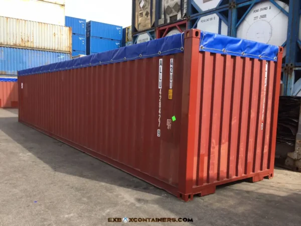 40ft Open Top Container (Double Doors)