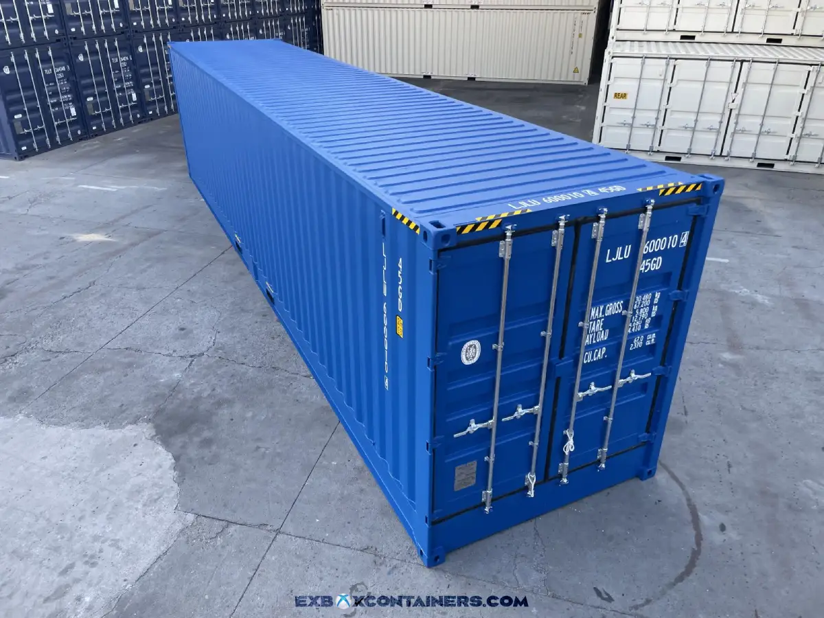 40ft Open Side One-Trip Container (Double Doors) - Image 2