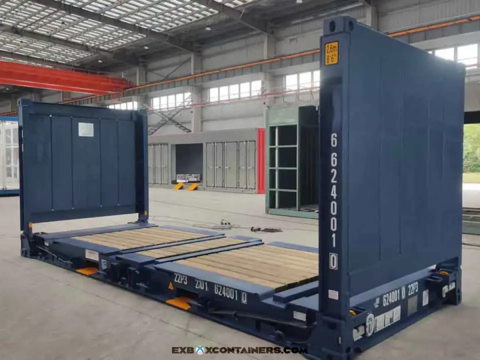 New 20ft Flat Rack Container (Fixed or Collapsable)