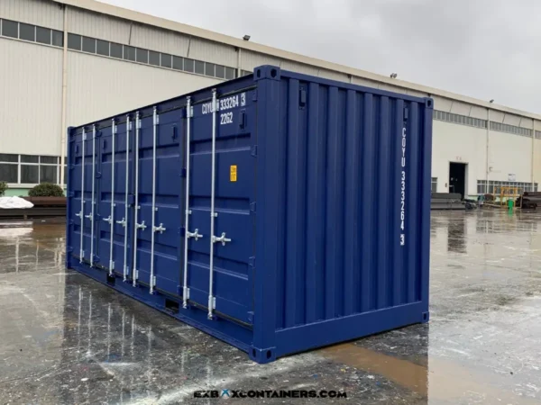 20ft Open Side One-Trip Container (Double Doors)