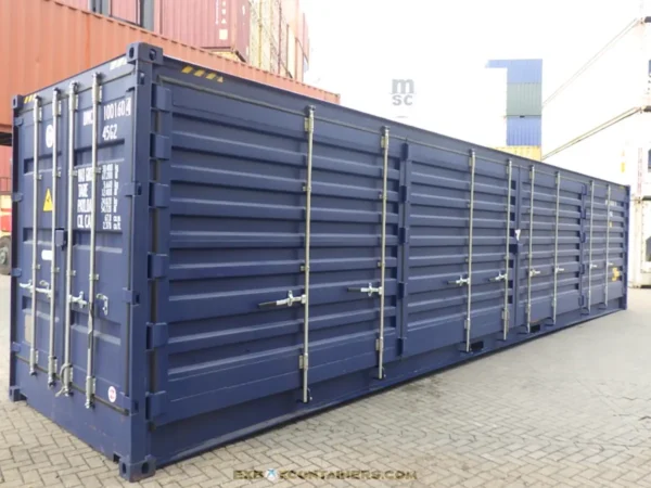 40ft Open Side One-Trip Container (Double Doors)